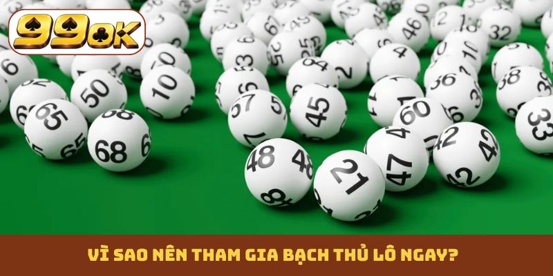 Vì sao nên tham gia bạch thủ lô ngay?